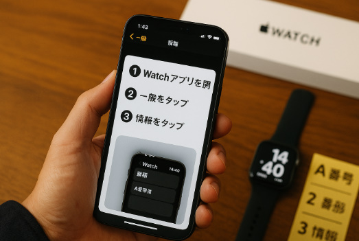 型番を調べる方法